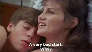 Russian girl helps him to have sex