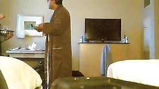 Skinn bionda blonde gets fuck in the ass and sucks her lover ' s cock
